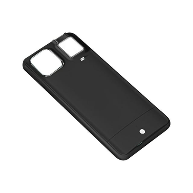 Flash Phone Case with Fill Light Oil Resistant PC Lighted Cell Phone Case for 12/11/Pro/Pro Max