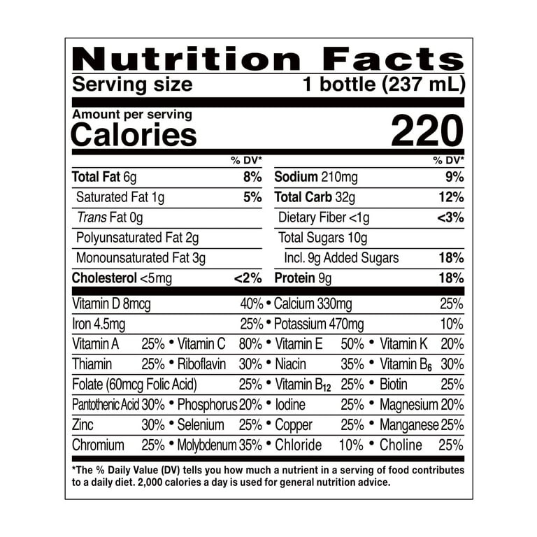 18 Nutrisystem Shake Nutrition Facts 