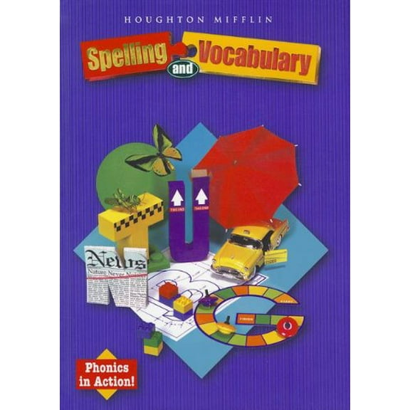Pre-Owned Houghton Mifflin Spelling and Vocabulary: Student Edition Non-Consumable Ball & Stroke Level 3 2004 (Hardcover) 0618311661 9780618311668