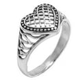 thumbnail image 3 of NOVICA Sterling silver cocktail ring, 'Bali Heart', 3 of 7
