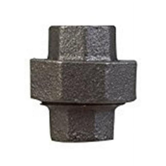 Black Pipe Union, Brass/Iron, 1.25-In. -521-706HN