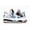 White/Military Blue-Fire Red-Black-Cement Grey, variant on Jordan Men's 4 Retro Fear (2024) Basketball Shoes, from StockX