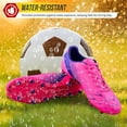 thumbnail image 5 of Vizari Ranger Firm Ground Soccer Cleats for Kids – Durable, Comfortable, and Lightweight Soccer Shoes for Toddlers, Little Kids, and Big Kids, Pink/Purple, 13.5, 5 of 5