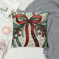 thumbnail image 2 of PHYHOO Merry Christmas Throw Pillow Covers, Holiday Cushion Case Decoration for Sofa, 2 of 5