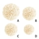 thumbnail image 5 of Juego de 1 Uds de papel Blanco de 7,8 pulgadas Wosthever para fiesta de cumpleaños bolas de flores pompón de papel decoraciones de flores Kits de decoración para fiestas Blanco 7.8 pulgadas, 5 of 6