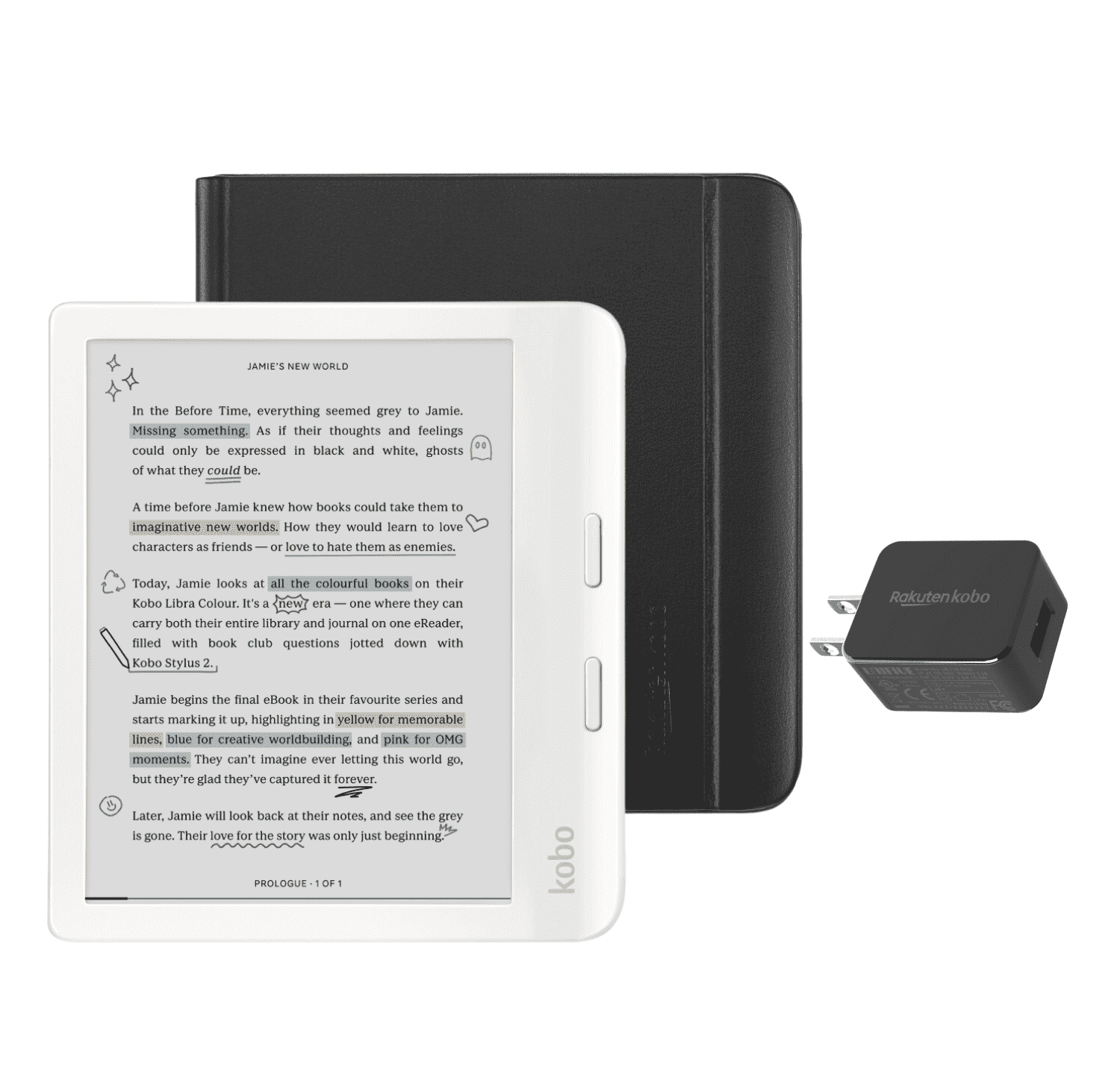 Kobo Libra 2 eReader | 7? Glare Free Touchscreen | Waterproof