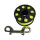 thumbnail image 4 of Carrete de Línea de Alta Visibilidad con Línea de Perno de Presión de Clip de Acero Inoxidable Amarillo Fluorescente Sharpla Carrete de Buceo, 4 of 5
