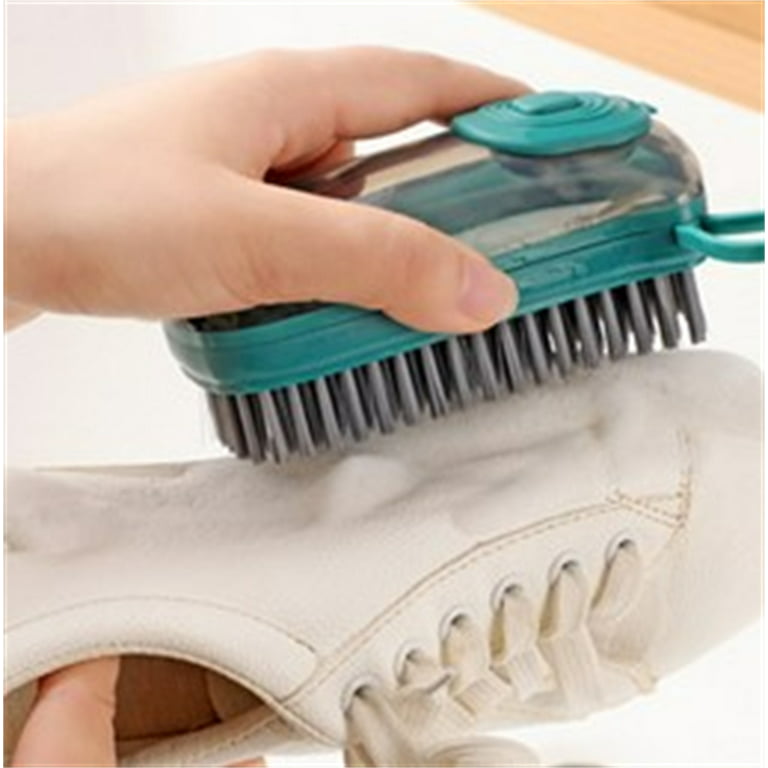 2-in-1 Soap Dispensing Cleaning Brush, Automatic Liquid Adding
