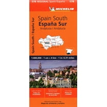 Maps/Regional (Michelin): Spain: Andalucia Map 578 (Edition 11) (Sheet map, folded)