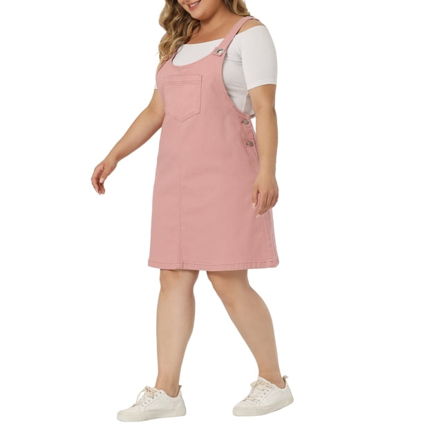 AMERI FUNCTION DENIM OVERALL DRESS ピンク AMERI FUNCTION DENIM OVERALL DRESS ピンク FUNCTION DENIM OVERALL DRESS