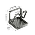 thumbnail image 4 of SSZMDLB under $5 2Pcs Kitchen Utensil Holder, Kitchen Organizer Rack, Pot Lid Storage Stand, Cutting Board Holder, Utensil Drainer Rack, Countertop Organizer Shelf, Multi-Layer Storage System, 4 of 9
