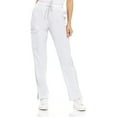 thumbnail image 2 of MediChic Women's 6-Pocket Scrub Pants – Cargo Straight Leg, 4-Way Stretch, Anti-Wrinkle, Flex Fabric Scrubs Pant, 2 of 4