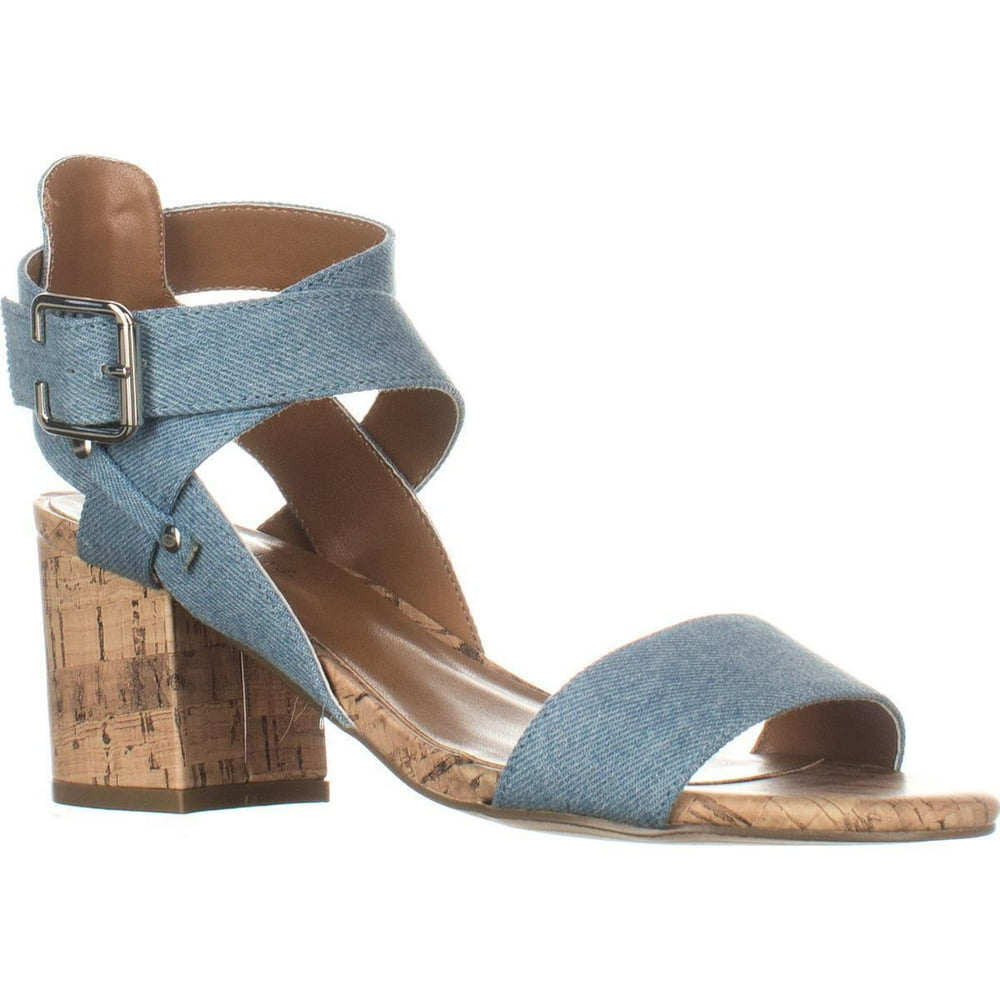 Indigo Rd. Womens Indigo Rd. Elea3 Ankle Strap Sandals, Light Blue, 6