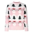 thumbnail image 5 of Aloohaidyvio Christmas Sweaters,Women Long Sleeve Turtleneck Knitted Sweater Casual Fashion Pullover Tops, 5 of 5