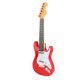 thumbnail image 1 of Juguete de guitarra eléctrica para niños, mini guitarra eléctrica multifuncional, instrumento musical de juguete para niño y niña, color rojo, 1 of 12
