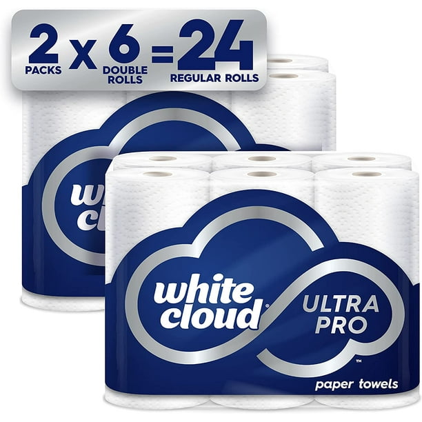 White Cloud Ultra PRO Ultra Absorbent Paper Towel, ChooseaSize Sheets