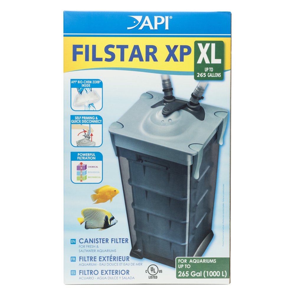 API XP Filstar XP Filter Size XL, Aquarium Canister Filter, 1Count
