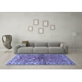 thumbnail image 3 of Ahgly Company Indoor Rectangle Persian Blue Traditional Area Rugs, 4' x 6', 3 of 4