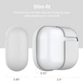 thumbnail image 3 of Slim Silicone Case Kits for Apple AirPods Pro - White, 3 of 6