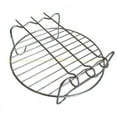 thumbnail image 1 of Accesorios para freidora de aire, parrilla de barbacoa de acero inoxidable de doble capa, estante de 3 agujas, parrilla de horno de ondas ligeras, estante de almacenamiento en red, 1 of 5