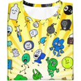 thumbnail image 5 of Boys Girls Battle for Dream Island Bfdi 3D Graphic T-Shirts Short Sleeve Tees Shirt for Kids, 5 of 7