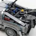 thumbnail image 3 of 1872Pcs Back to the Future Time 1:12 Machine Compatible 10300 Building Blocks Technical Car Bricks Construct Birthday Toys Gifts, 3 of 6