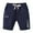 Navy, variant on WOYY Toddler Boys Letter Print Shorts Elastic Waist Play Shorts, Sizes 2-3T