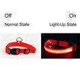 thumbnail image 4 of Dog Collar, USB Rechargeable LED Light Up Collar, Waterproof Glow In Dark Adjustable Safety Pet Collar For Medium Large Dogs 6 Colors, 4 of 7