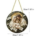 thumbnail image 2 of Decoraciones Del Árbol de Navidad 20x20x0.5cm / 7.87x7.87x0.20En Ornamentos Del Árbol de Navidad, 2 of 7