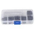 thumbnail image 1 of Candeon Kit de conectores-370pcs Kit de terminales de Carcasa de Conector de Pin de Puente de Cable y Pines de crimpado M/F, 1 of 11