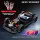 thumbnail image 3 of Coche RC Drift ACAMZAR a escala 1:24 20 km/h 4WD con luces LED para niños, 3 of 9