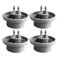 thumbnail image 1 of LEEYNEER cdar 4 Pcs Roue de Porte-Bagages Inférieure Facile à Installer Largement Compatible Pièce de Rechange Robuste Sans BPA Rouleaux de Égouttoir à Vaisselle à Déplacement Fluide pour /pour Siemens/pour 165314 Roues pour Lave-Vaisselle, 1 of 7