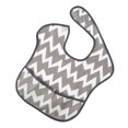 thumbnail image 5 of Delantal de baberos para bebé Impermeable sin mangas Niños alimentando eructo Ola gris Sunnimix Baberos impermeables para niños pequeños, 5 of 5