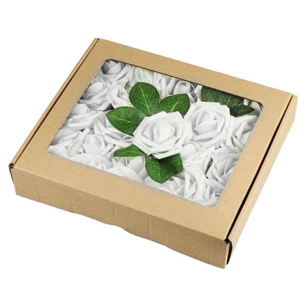 flores rosas falsas Accesorios de para Decoraciones de San Valentín de Espuma de Magideal flores rosas falsas