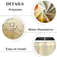 thumbnail image 5 of Sunset Sunrise Bathroom Curtain Decor with Hooks Watercolour Forest Birds Mountains Scenery Landscape Bathroom Shower Curtain Set 36x72 Inches Decorative Bathroom Shower Decor Accessory Set, 5 of 6