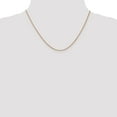 thumbnail image 4 of 14K Rose Gold Box Chain Styles Necklace 18 inch 1 mm Link with Lobster Clasp, 4 of 4