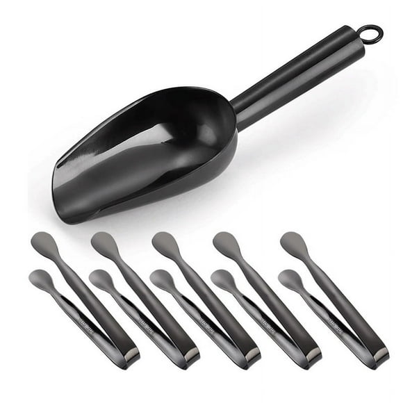 Iliya Ice For Freezer Stainless Steel Ice Heavy Duty Small Metal Candy Cream Kitchen For Home Wedding Bucket Food Sugar Coffee Beans Bar