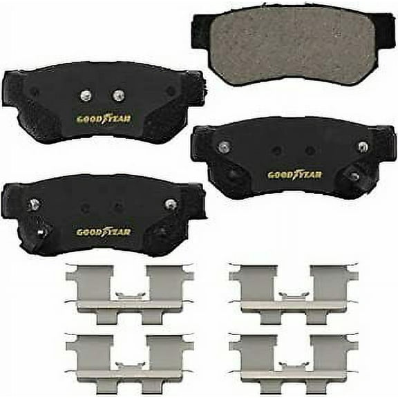 Premium Rear Ceramic Brake Pads for Hyundai & Kias Goodyear Brakes GYD813