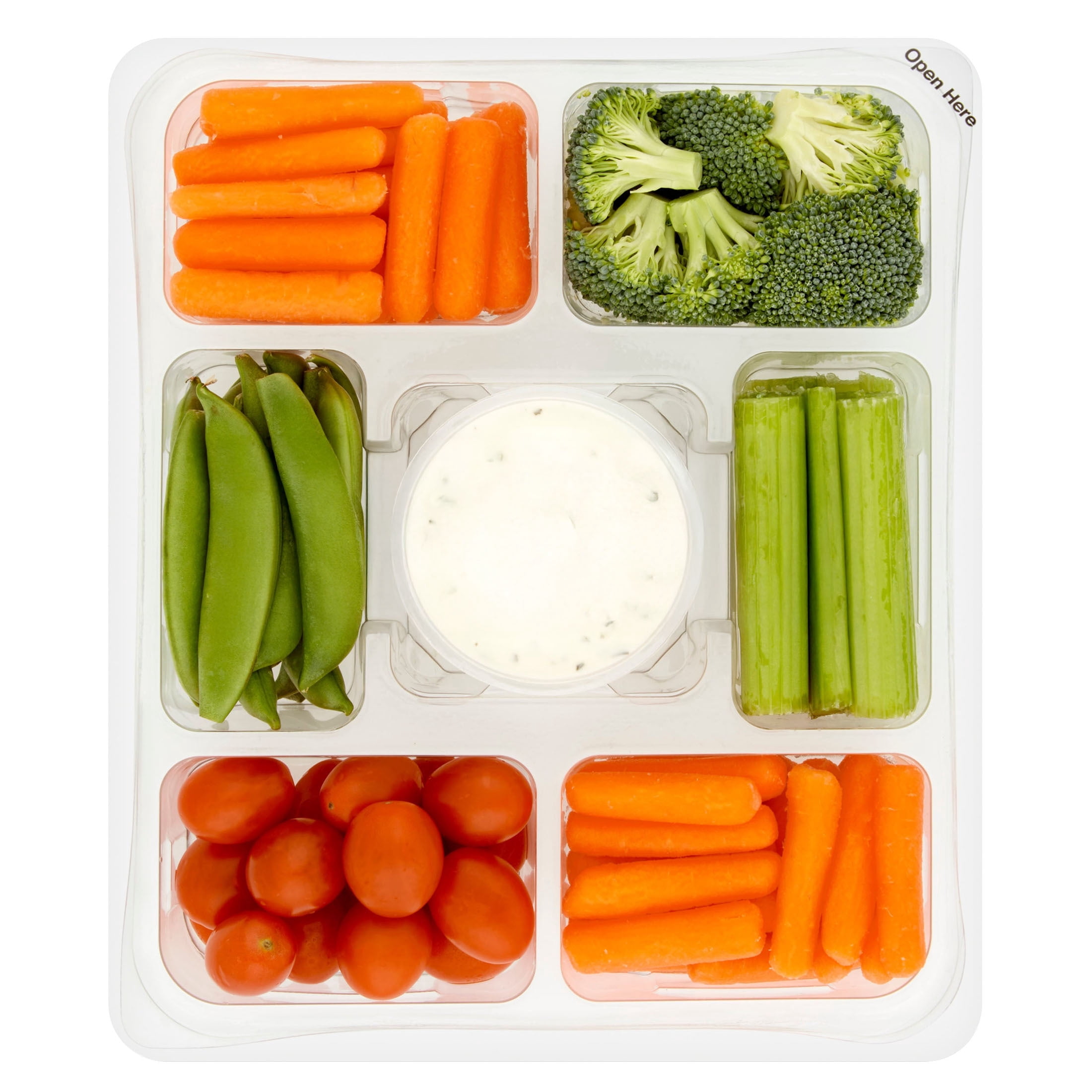 Marketside Vegetable Tray with Ranch Dip, 20 oz - Walmart.com