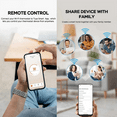 thumbnail image 5 of WiFi Smart Knob Thermostat Floor Heating Water Gas Boiler Home Room Programmable Temperature Controller GA, 5 of 8