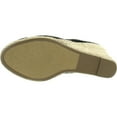 round toe espadrille wedge
