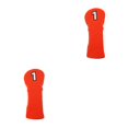 thumbnail image 3 of Advancent Fundas para cabezales de golf Accesorios deportivos Suministros deportivos Equipo deportivo exterior duradero Funda para cabezales Naranja/Negro-Tipo 1 2piezas, 3 of 6