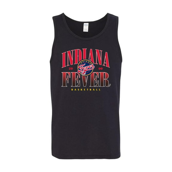 WNBA Indiana Fever 2000 Fan Base Tank Top, Gildan 5200, Black Color, Size S