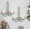 Black, variant on Double Armed Iron Candle Holders Metal Wall Candle Sconce Holder Set Of 2 Black Modern Wall Candle Sconces Hanging For Living Room, Farmhouse, Fireplace, Wedding 11.4In Gold
