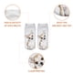thumbnail image 3 of 6 pares de calcetines tobilleros divertidos 3D con diseño de perro Graphi, lindos calcetines de corte bajo para verano, mujeres, adolescentes, niñas y niños, 3 of 5