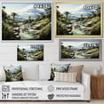 thumbnail image 4 of Designart "Breezy Dominican Mountains I" Landscapes Floater Framed Canvas Print, 4 of 7