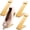 Golden, variant on Gold Shoe Display Stand Shoe Rack Stainless Steel Golden Metal Riser High Heel Display Rack Holder for Home Shopping Malls (Square Shape,Golden,12 Pcs)