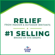 Clear Eyes Maximum Itchy Eye Relief Lubricant Eye Drops, 0.5 fl oz