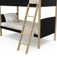 thumbnail image 6 of Storkcraft Next Delray Twin-over-Twin Bunk Bed, Black with Natural, 6 of 8