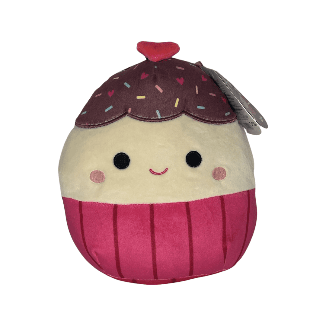 Valentine Squishmallow 8\" Elpha Cupcake